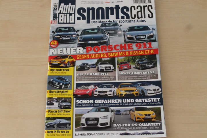 Auto Bild Sportscars 01/2012